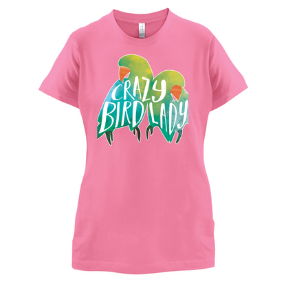 Crazy Bird Lady T Shirt