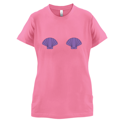 Mermaid Shell Boobs T Shirt