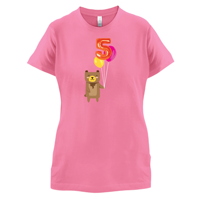 5th Birthday Bear T Shirt