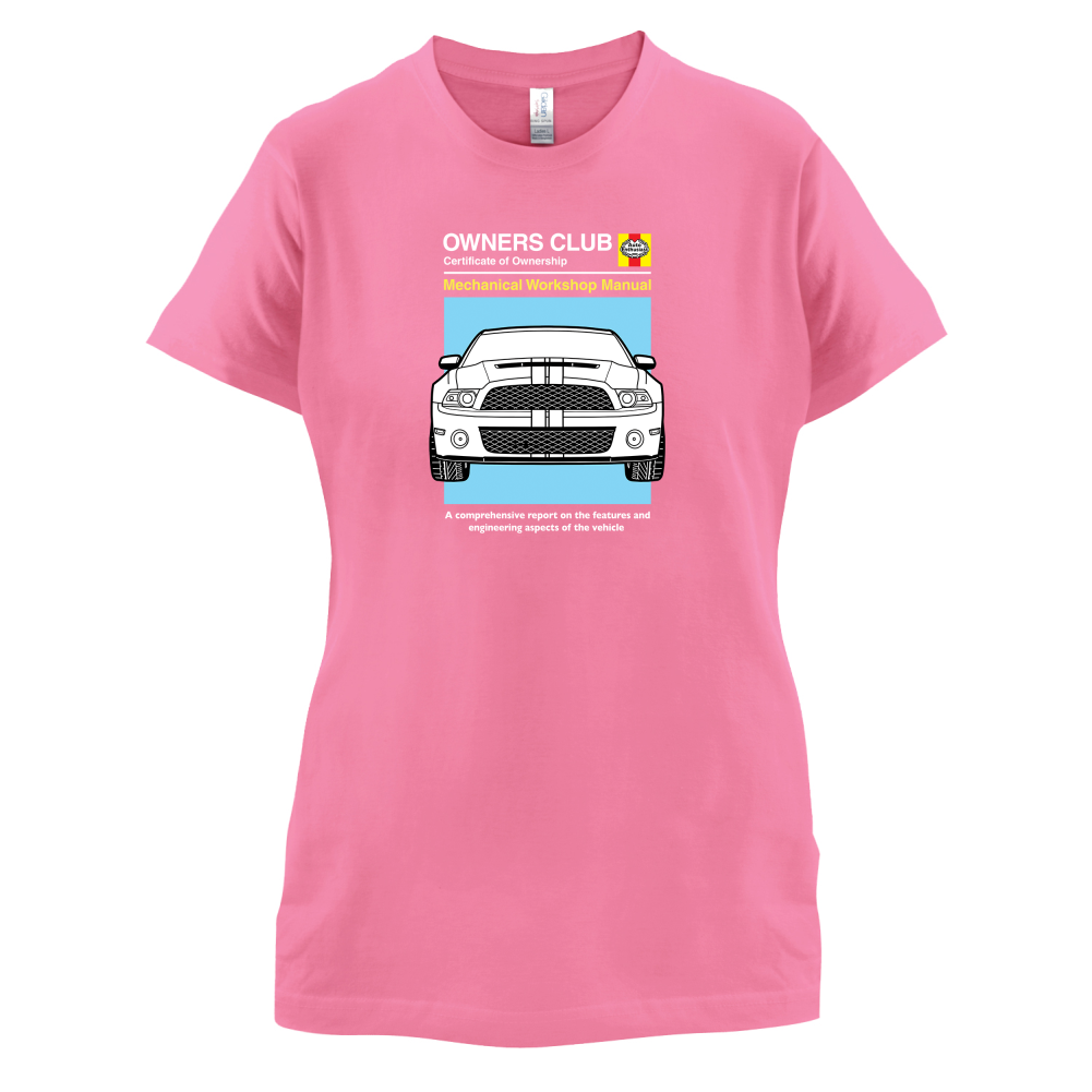 Car Owners Manual Mustang Mustang T Shirt