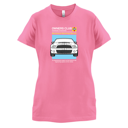Car Owners Manual Mustang Mustang T Shirt