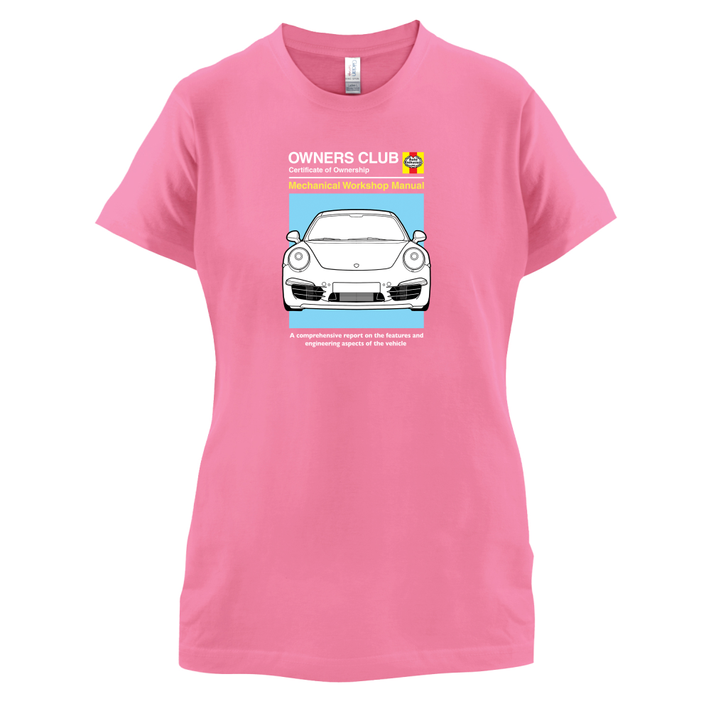 Car Owners Manual 911 T Shirt