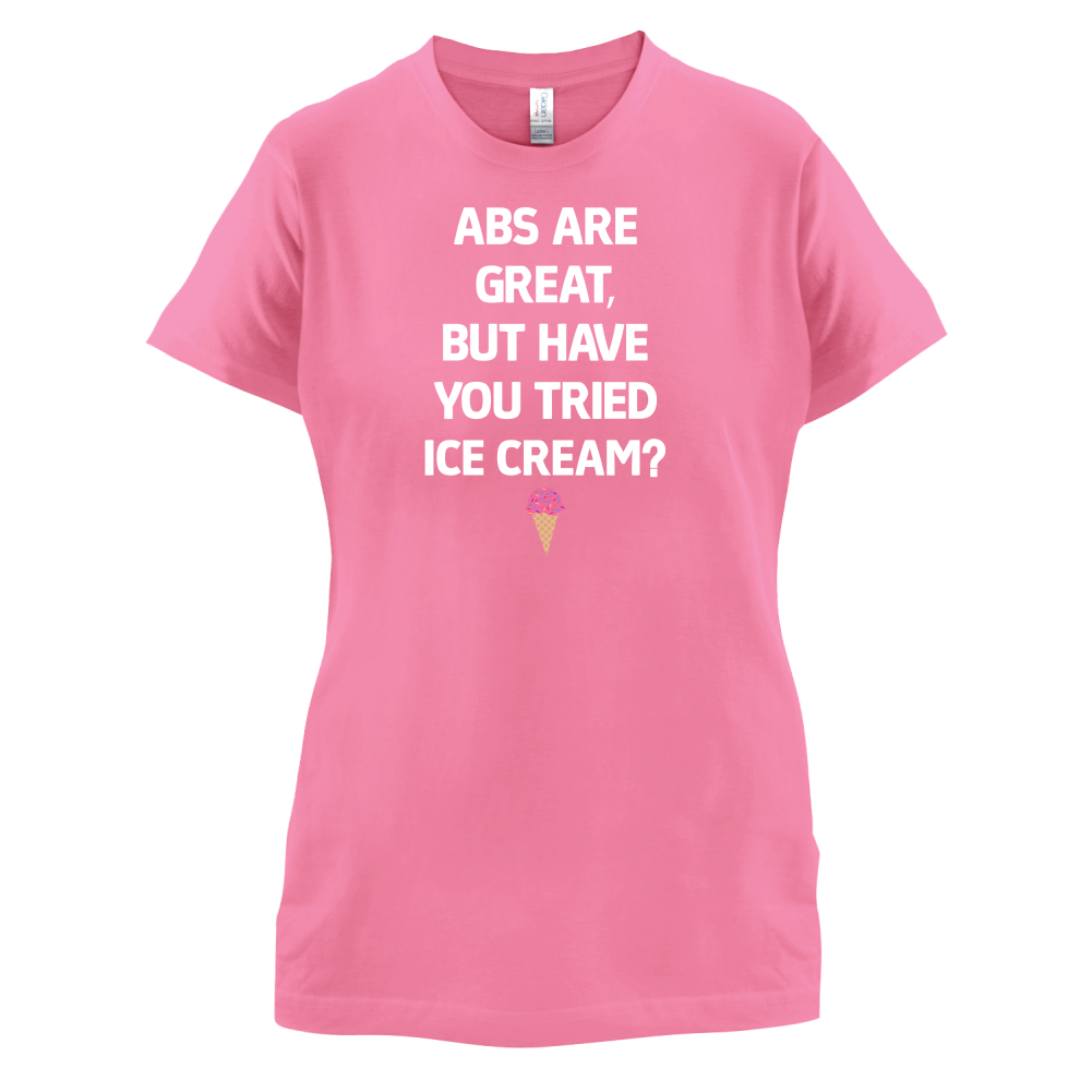 Abs Are Great, Ice Cream  T Shirt