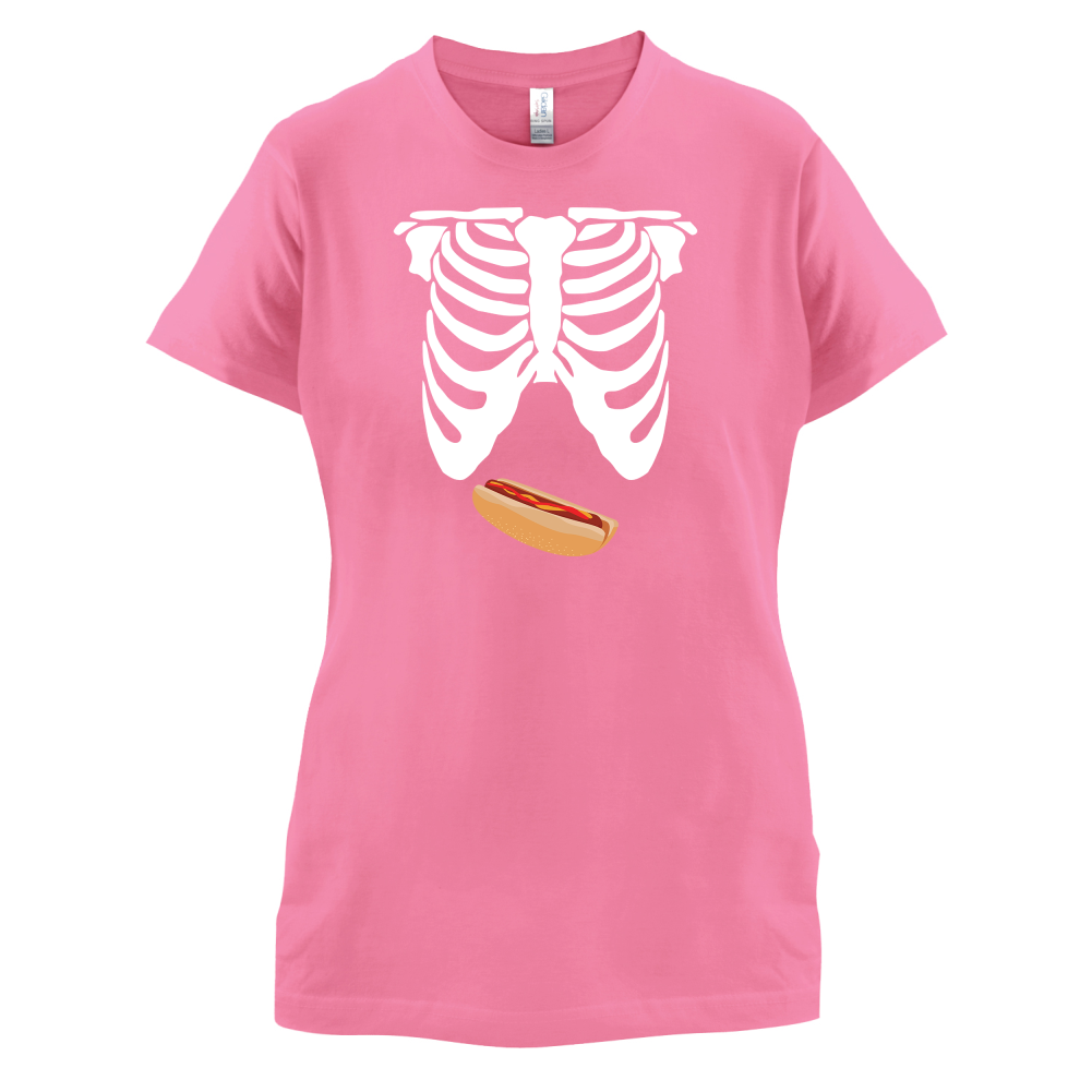 Hotdog Tummy T Shirt