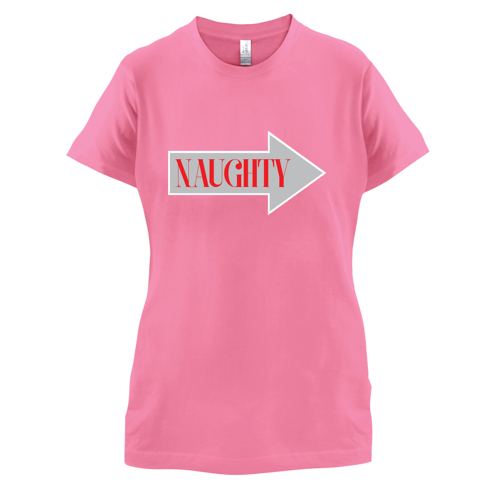 Naughty Arrow T Shirt