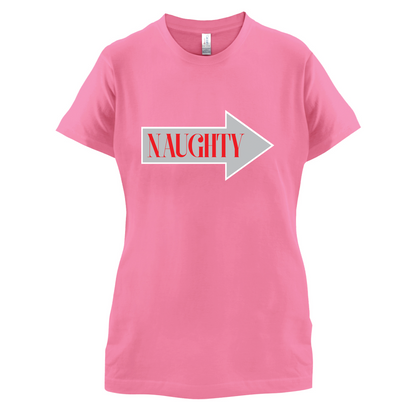 Naughty Arrow T Shirt