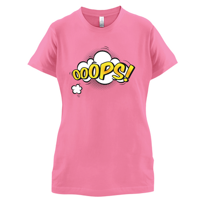 Oops! Word Art T Shirt