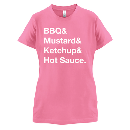 BBQ & Mustart & Ketchup T Shirt