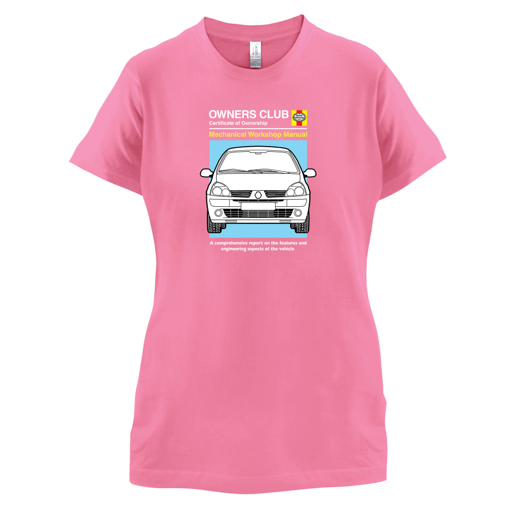 Car Owners Manual Clio T Shirt