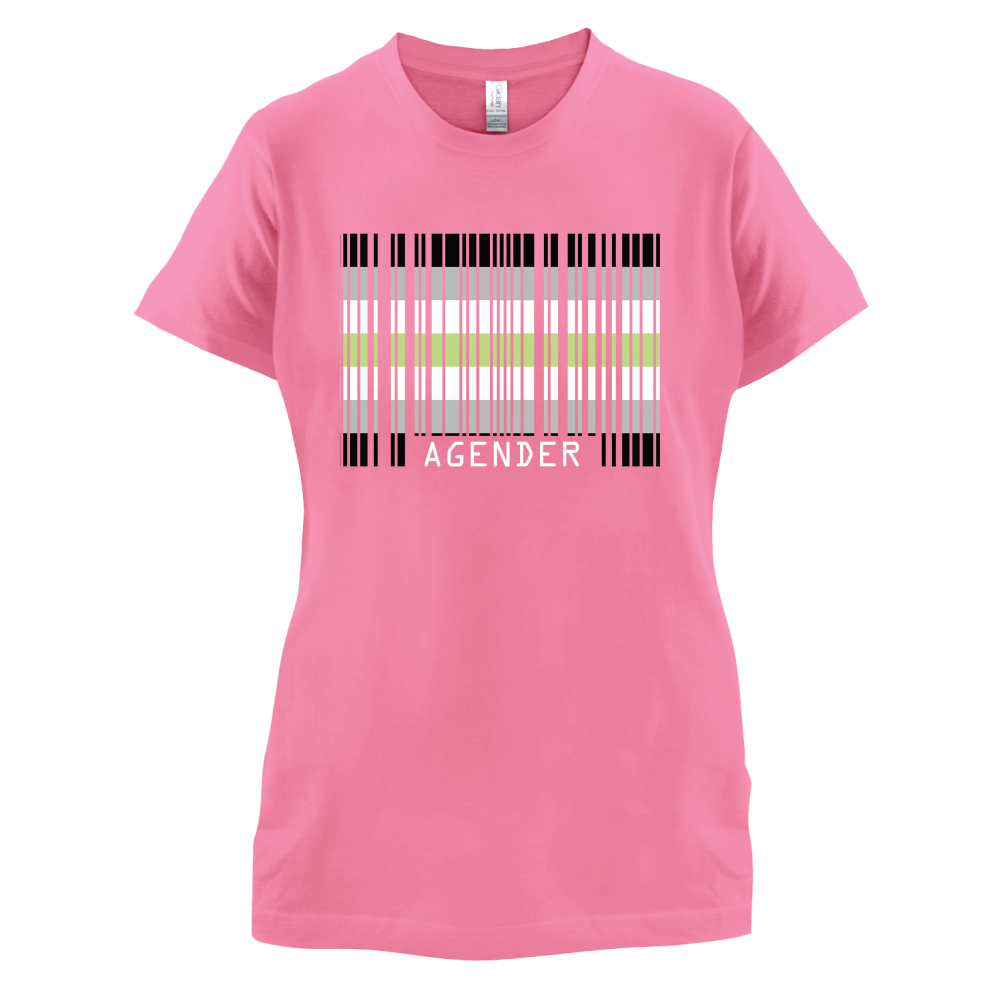 LGBT Barcode Flags - Agender T Shirt