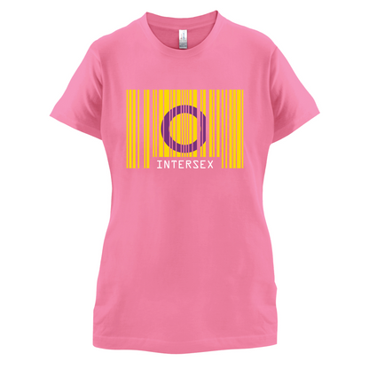 LGBT Barcode Flags - Intersex T Shirt