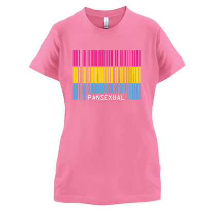 LGBT Barcode Flags - Pan Sexual T Shirt