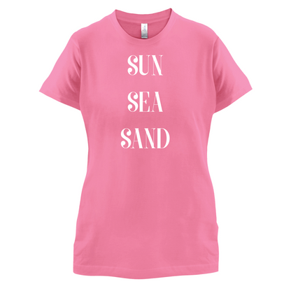 Sun Sea Sand T Shirt