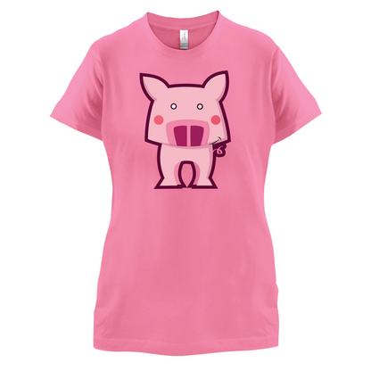 Cute Pig Kids T Shirt