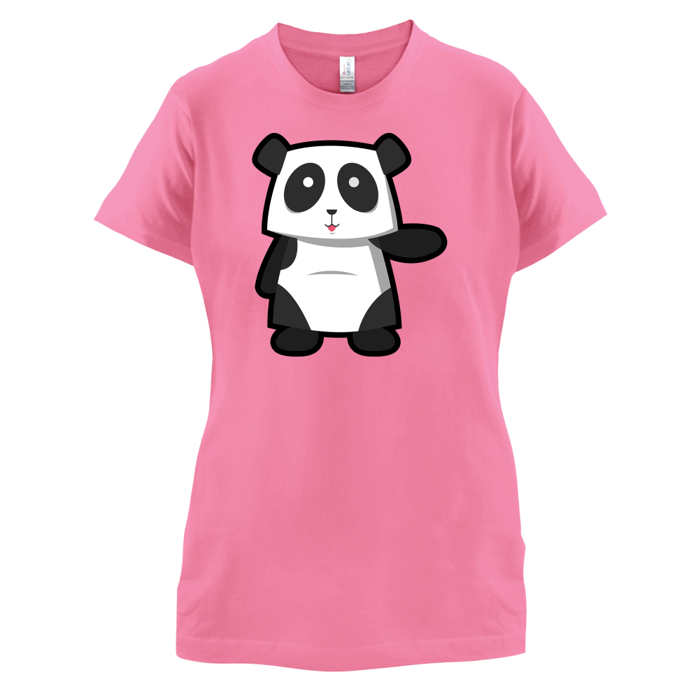 Cute Panda Kids T Shirt