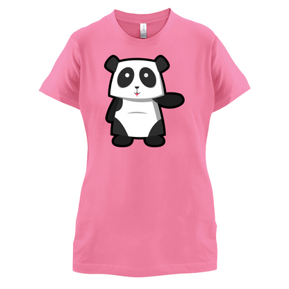 Cute Panda Kids T Shirt