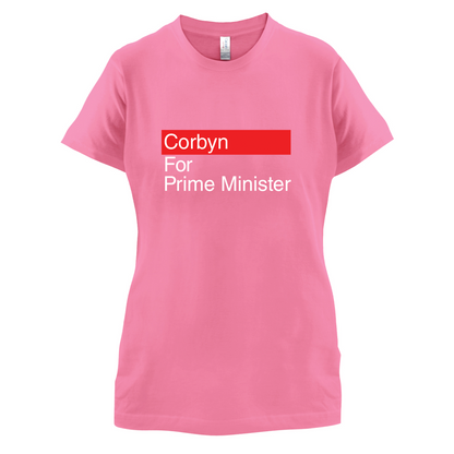 Corbyn For Prime Minister T Shirt