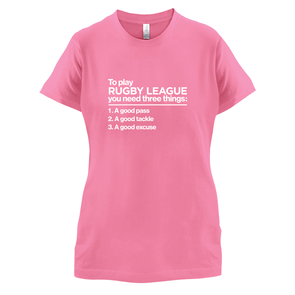 To Play Rugby League T Shirt