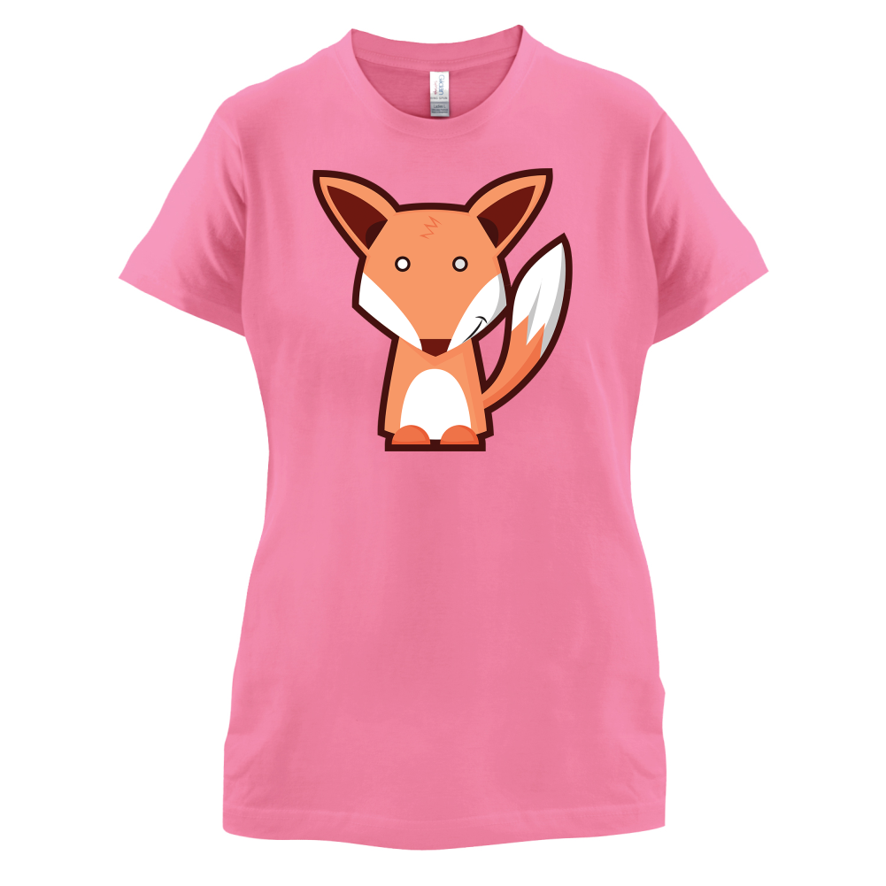 Cute Fox Kids T Shirt