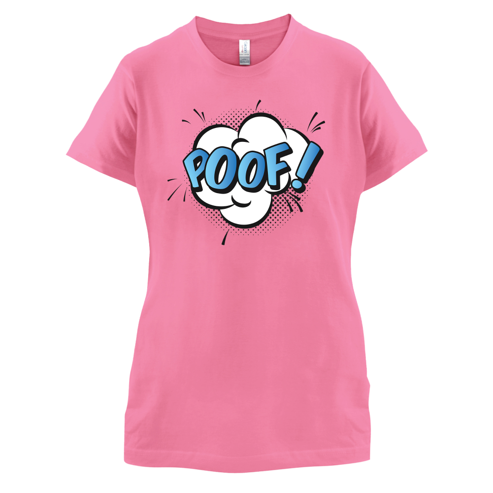 Poof! Word Art T Shirt