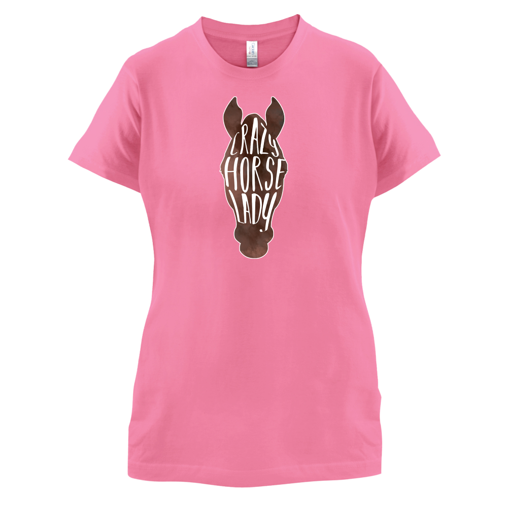 Crazy Horse Lady T Shirt
