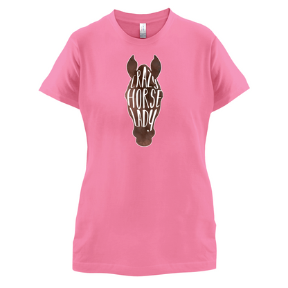 Crazy Horse Lady T Shirt
