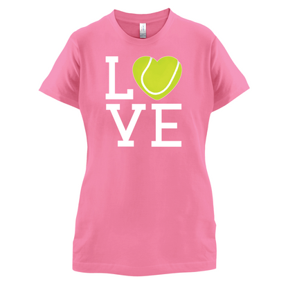 I Love Tennis T Shirt