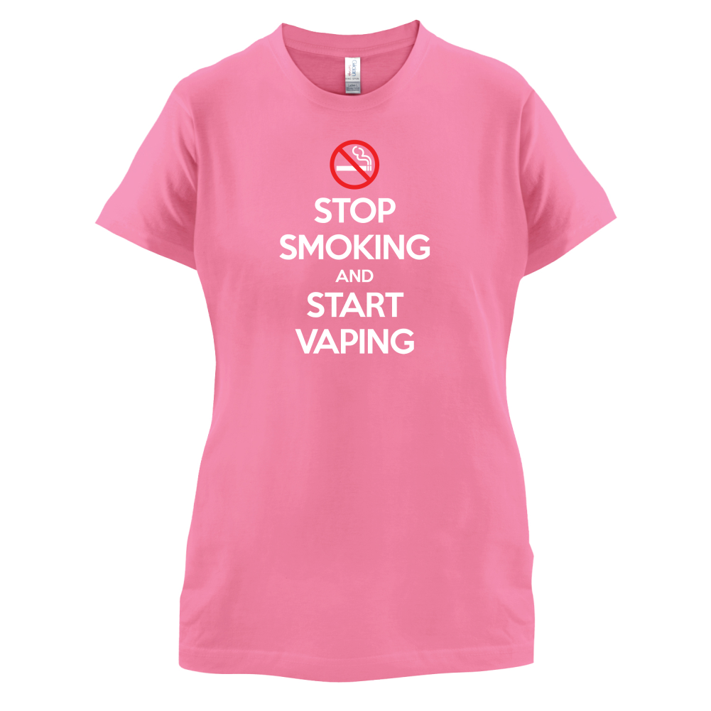 Stop Smoke Start Vaping T Shirt