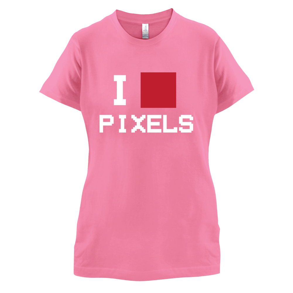 Pixel Heart T Shirt
