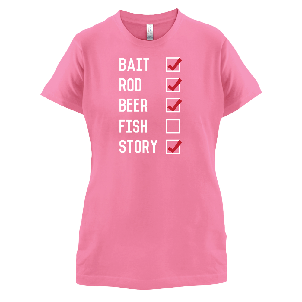 Fishing Checklist T Shirt