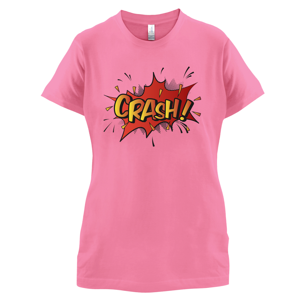 CRASH! Word Art T Shirt