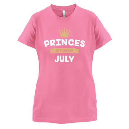 Princes Are Born In July T Shirt