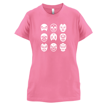Lucha Masks  T Shirt