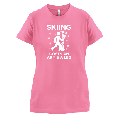 Skiing Costs Arm & A Leg T Shirt