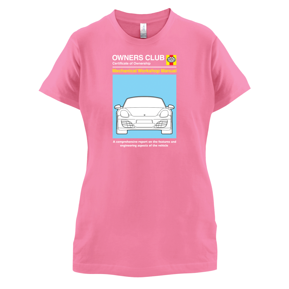 Car Owners Manual 981 Turbo T Shirt