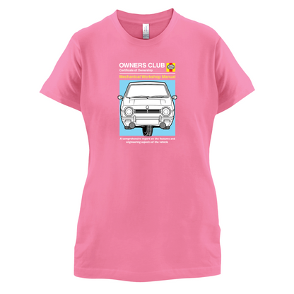 Car Owners Manual Reliant Robin T Shirt