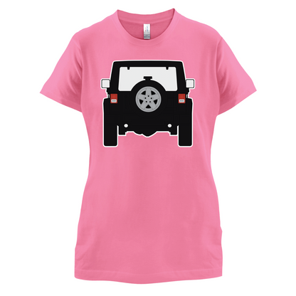 JW Black Rear T Shirt