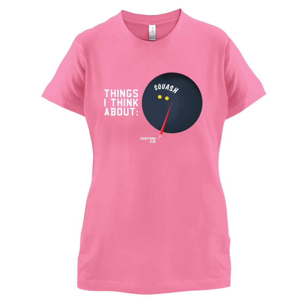 I Thiink About Squash T Shirt