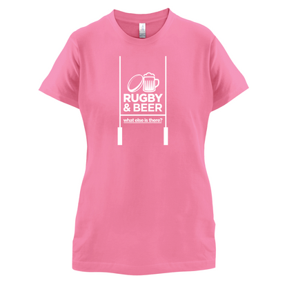 Rugby And Beer T Shirt
