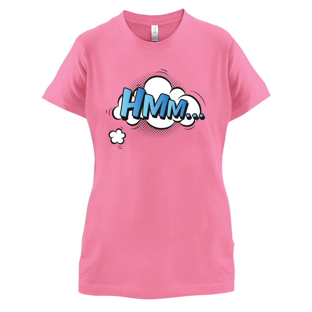 Hmm... Word Art T Shirt