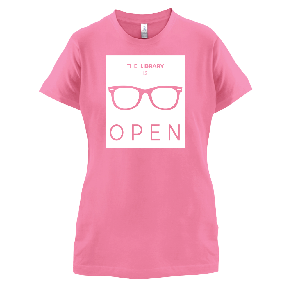 Library Is Open T Shirt