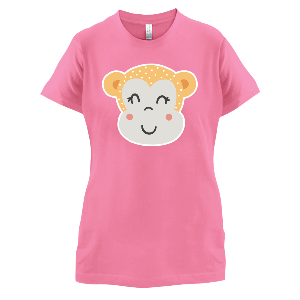 Smiley Face Monkey  T Shirt