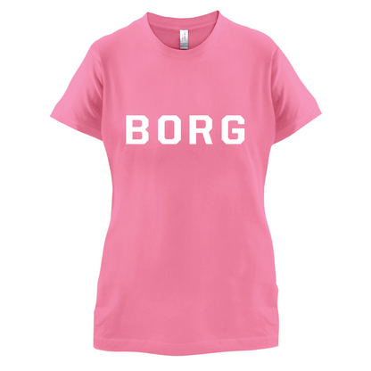 Justcie Borg College Style T Shirt