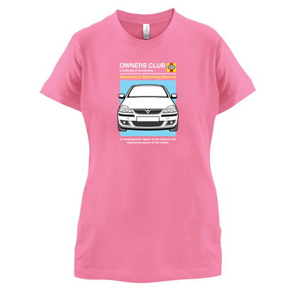 Car Owners Manual Corsa T Shirt