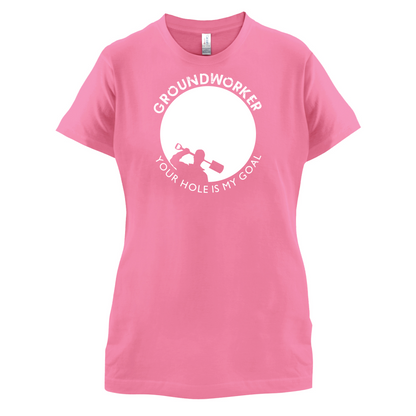 Groundworker Your Hole - My Goal T Shirt
