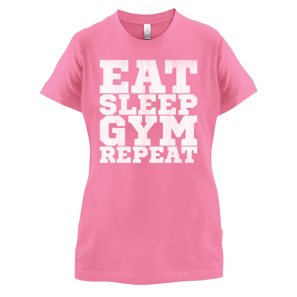 Eat Sleep Gym REPEAT T Shirt