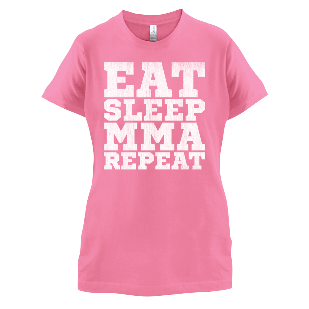 Eat Sleep MMA REPEAT T Shirt