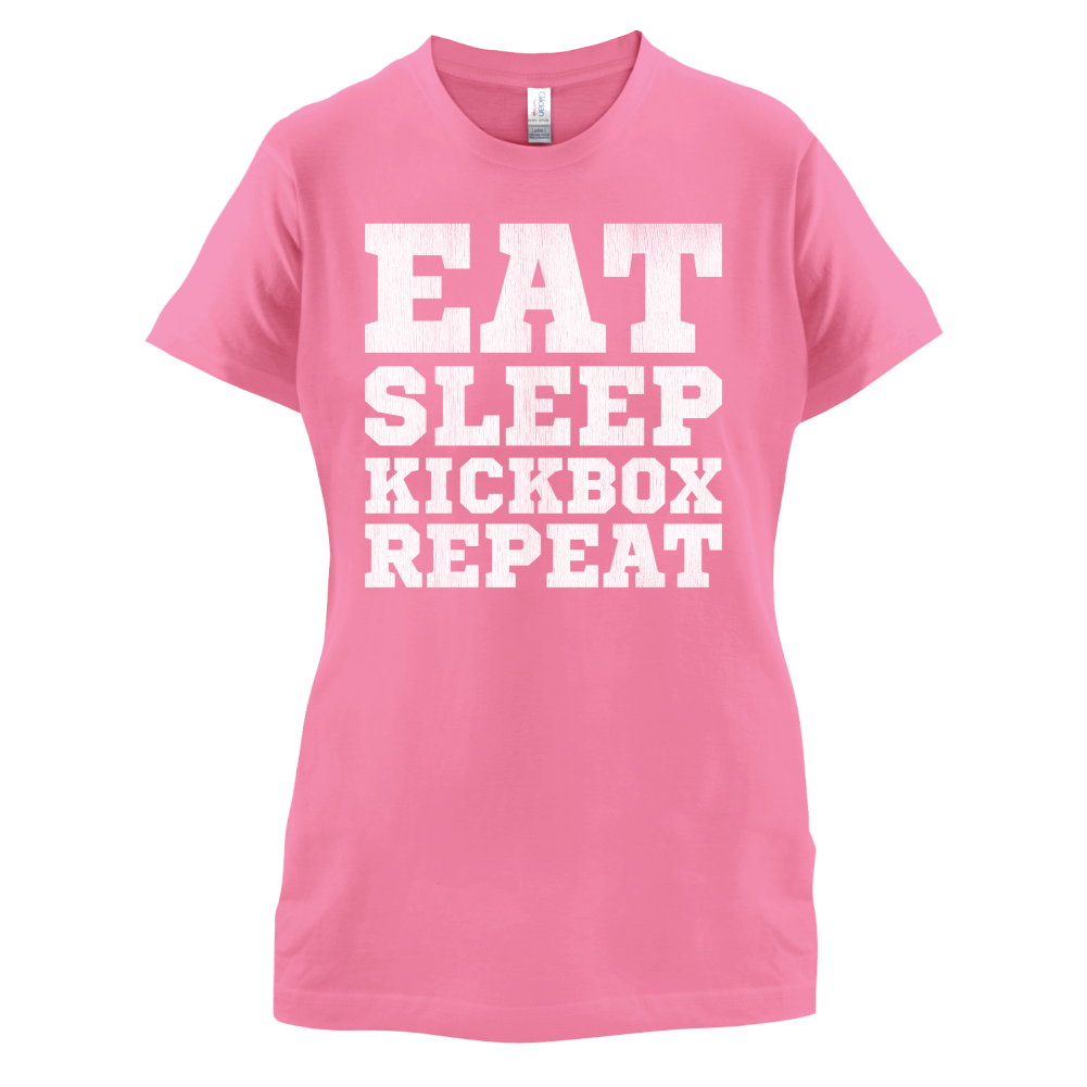 Eat Sleep Kickbox REPEAT T Shirt