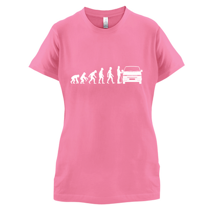 Evolution of Man T4 Campervan T Shirt