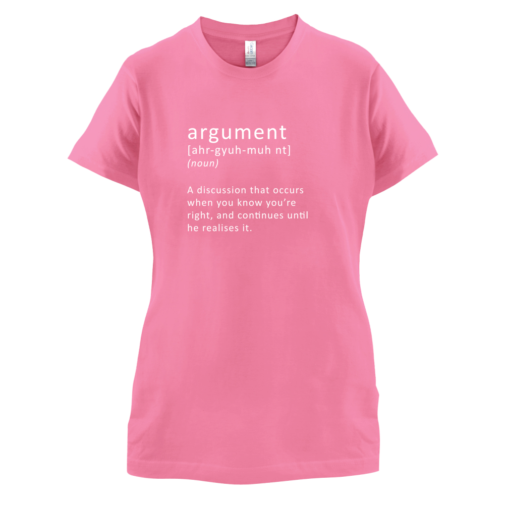 Funny Definition Argument T Shirt